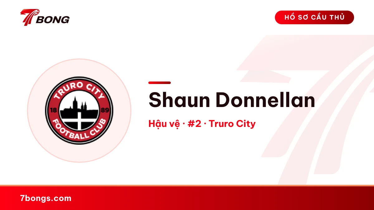 Shaun Donnellan — Truro City