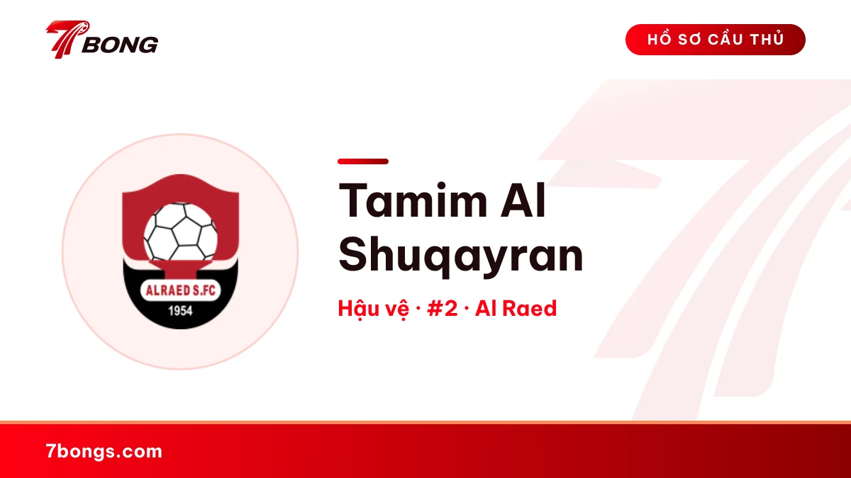 Tamim Al Shuqayran — Al Raed