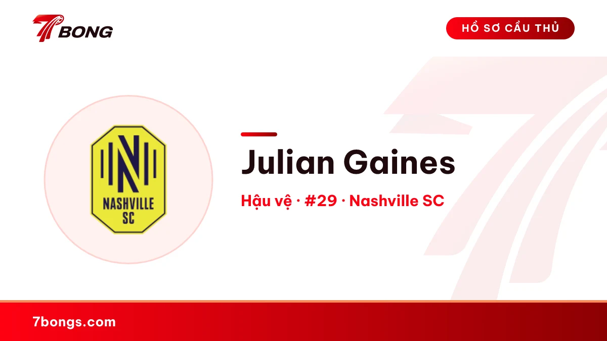 Julian Gaines — Nashville SC