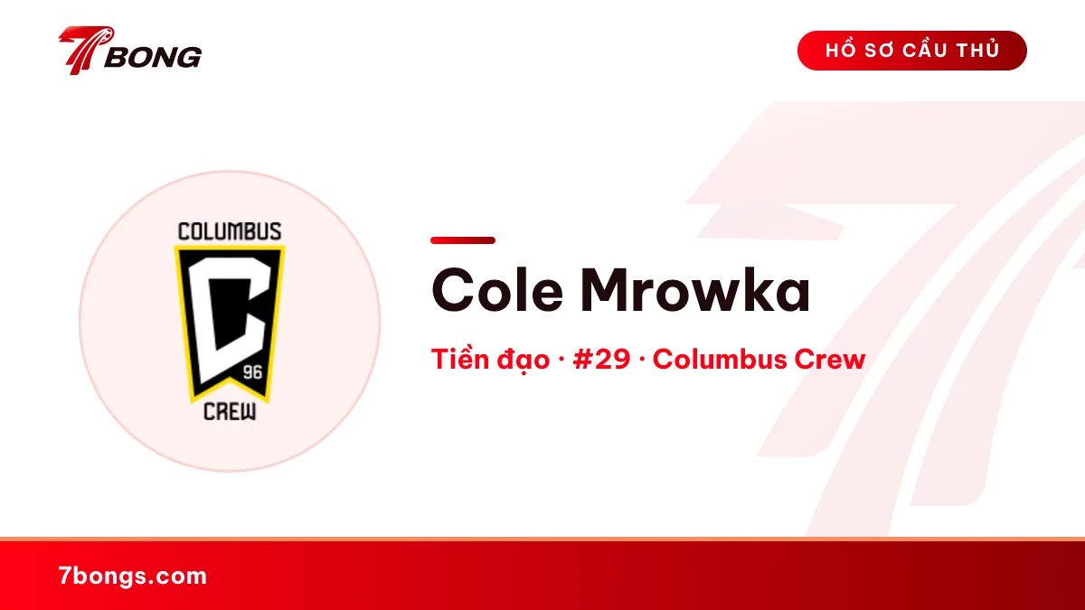 Cole Mrowka — Columbus Crew