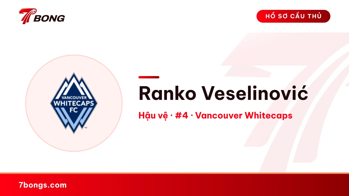 Ranko Veselinović — Vancouver Whitecaps