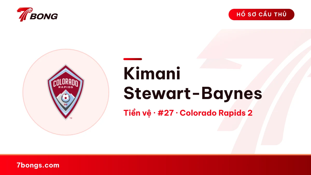 Kimani Stewart-Baynes — Colorado Rapids 2