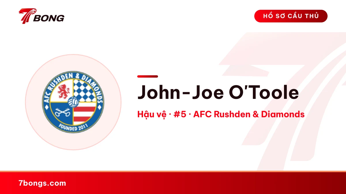 John-Joe O'Toole — AFC Rushden & Diamonds