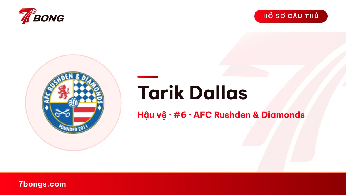 Tarik Dallas — AFC Rushden & Diamonds