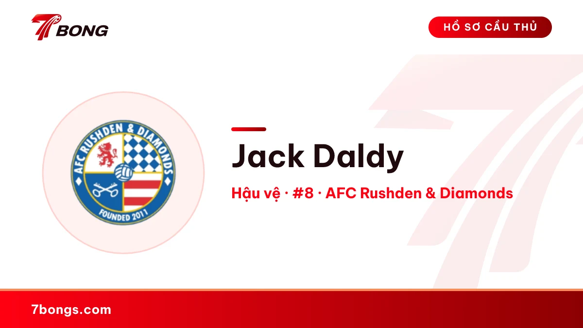 Jack Daldy — AFC Rushden & Diamonds