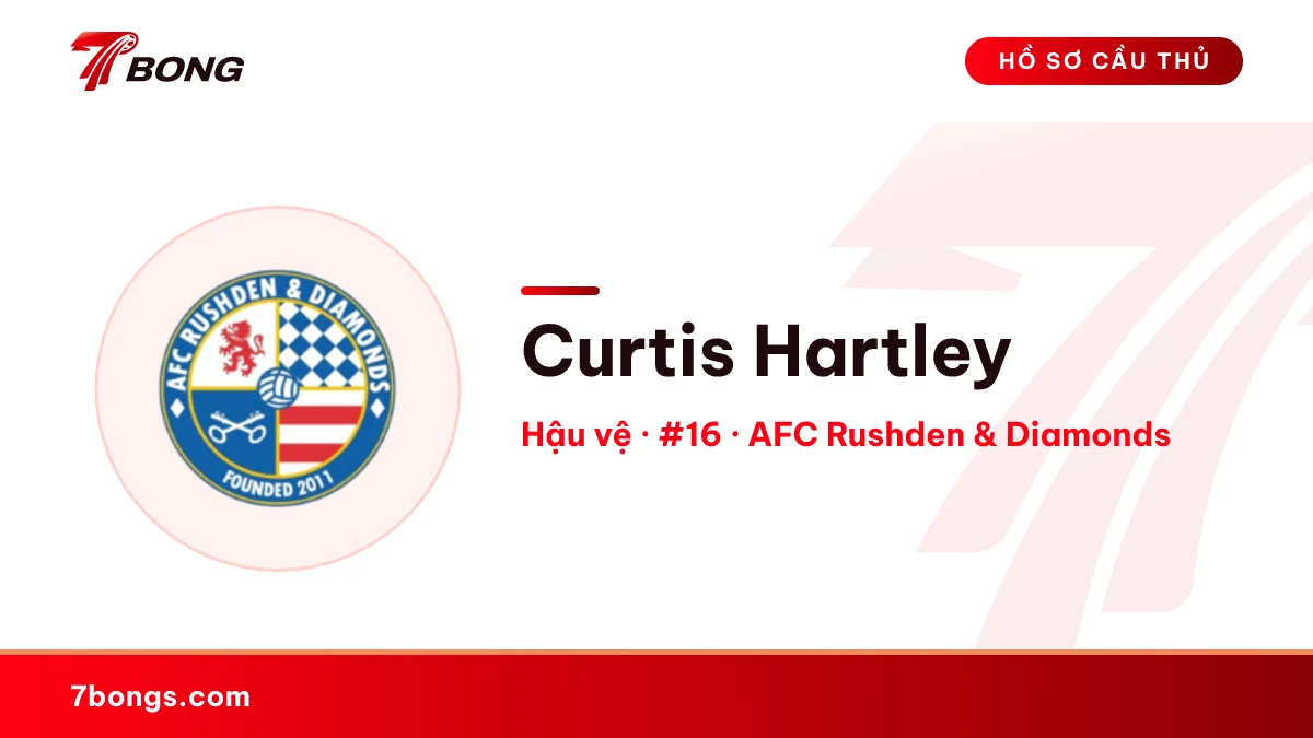 Curtis Hartley — AFC Rushden & Diamonds