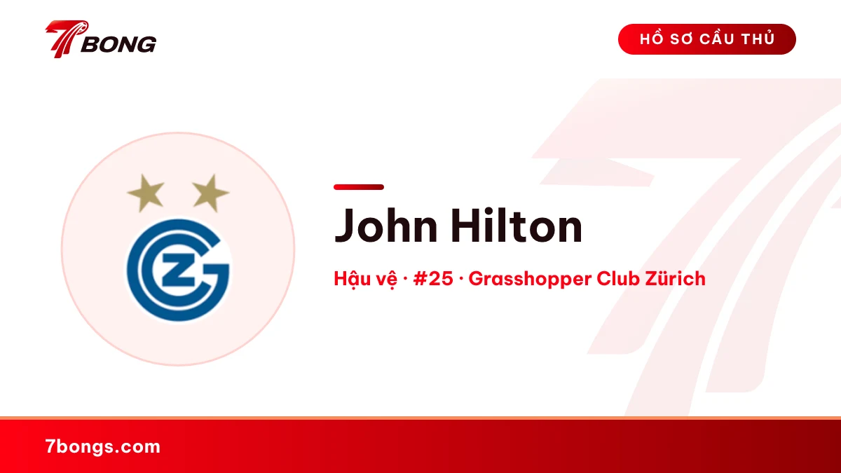 John Hilton — Grasshopper Club Zürich
