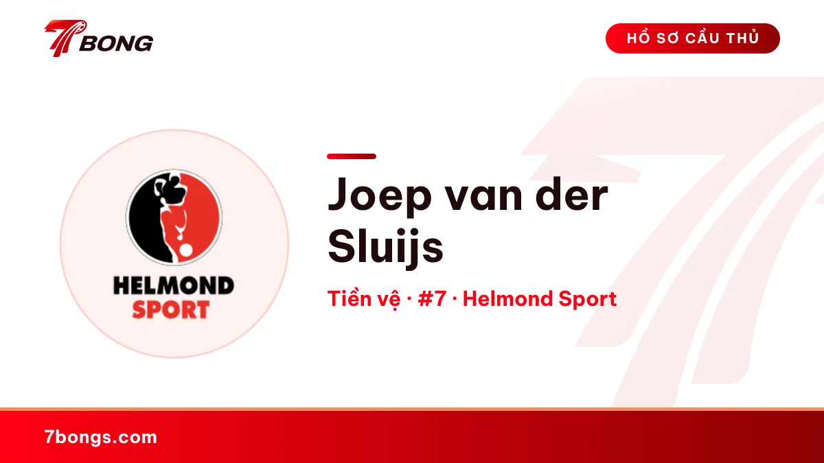 Joep van der Sluijs — Helmond Sport