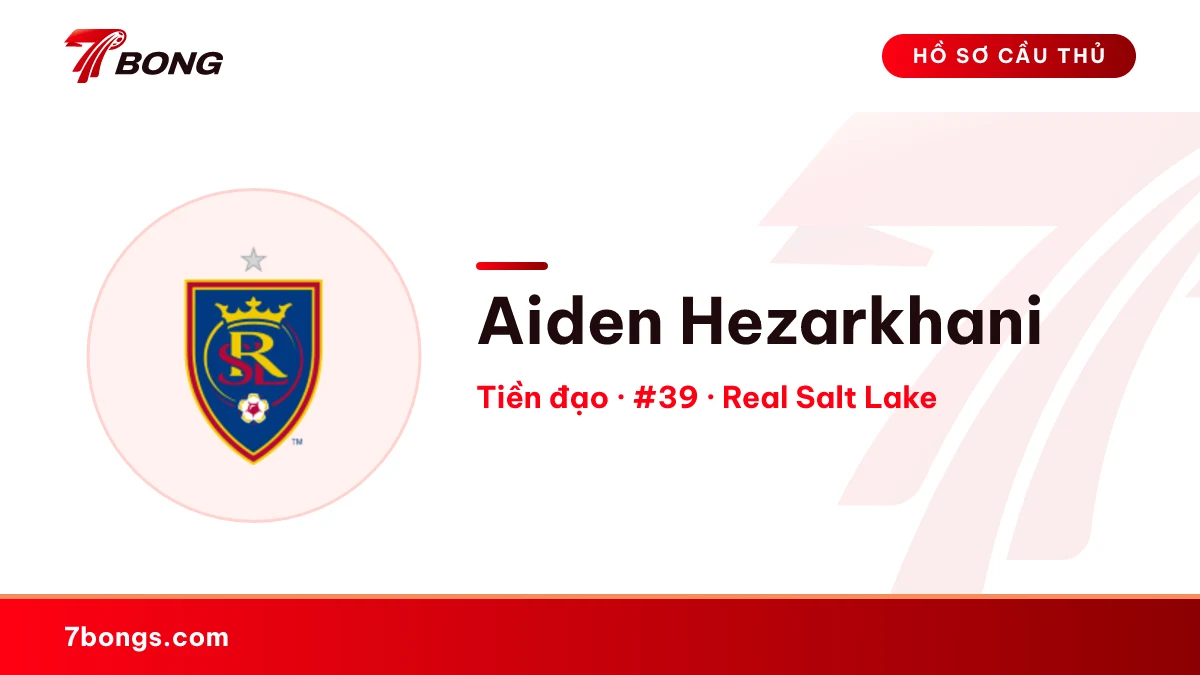 Aiden  Hezarkhani — Real Salt Lake