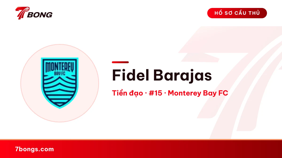 Fidel Barajas — Monterey Bay FC