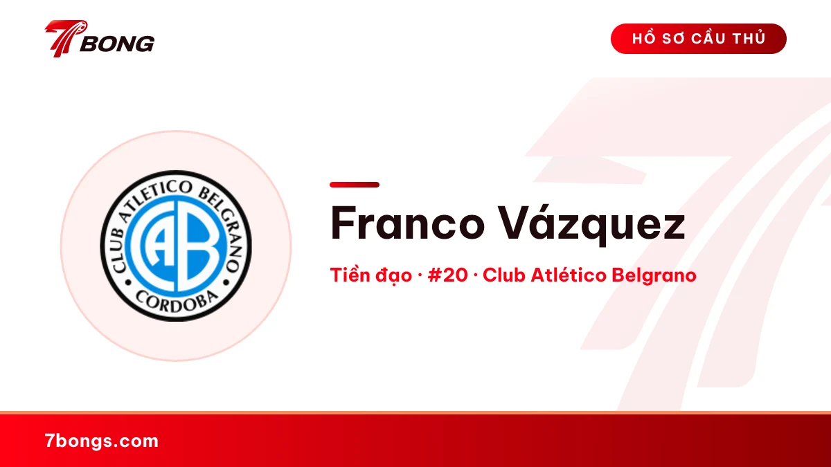 Franco Vázquez — Club Atlético Belgrano