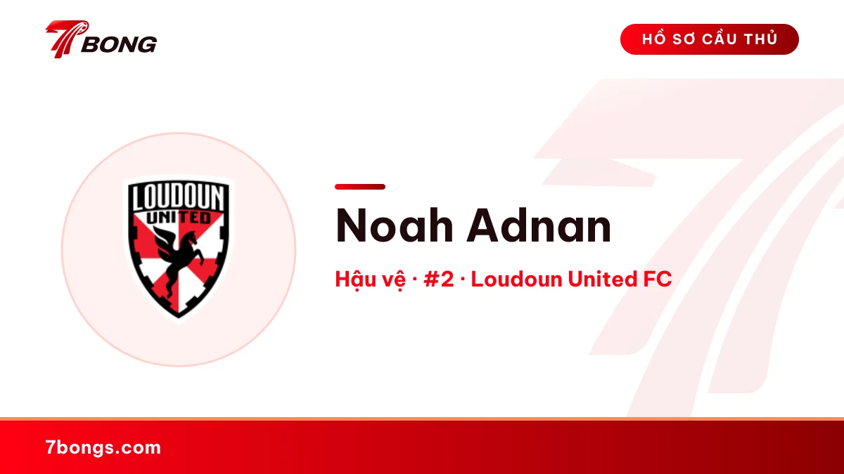 Noah Adnan — Loudoun United FC