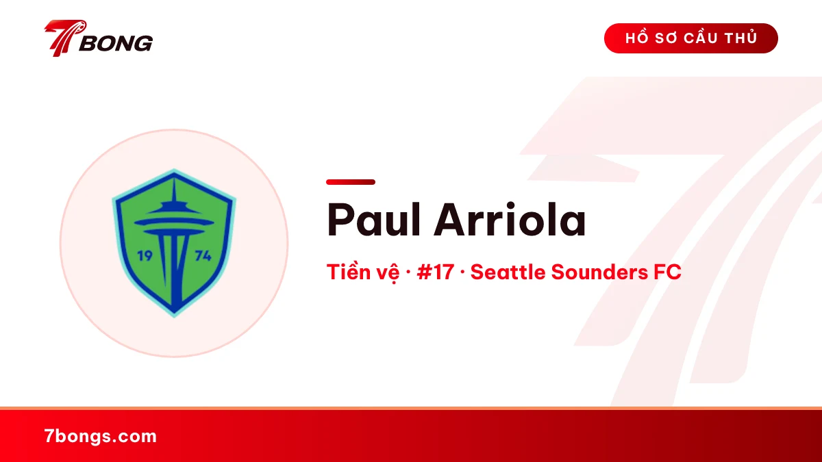 Paul Arriola — Seattle Sounders FC