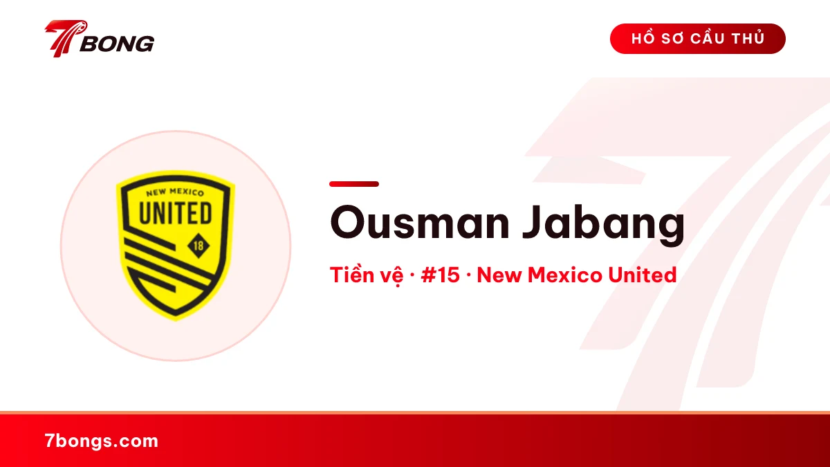 Ousman Jabang — New Mexico United