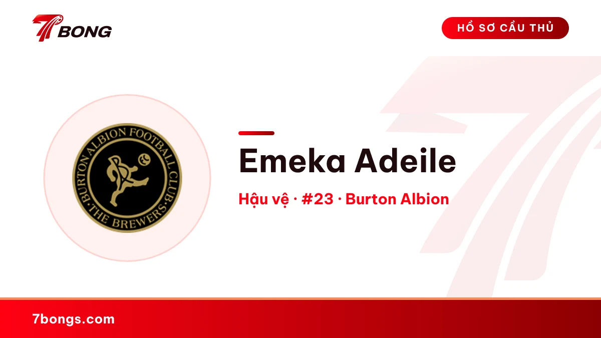 Emeka Adeile — Burton Albion