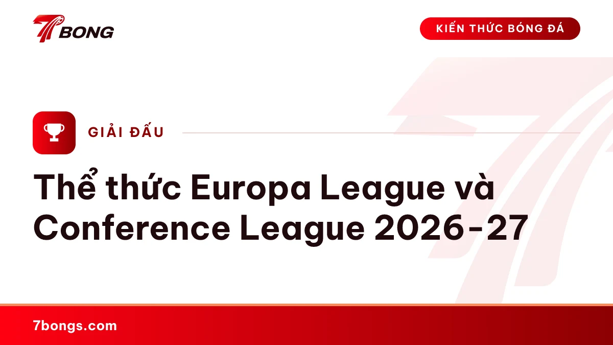 Ảnh đại diện bài kiến thức: Thể thức Europa League và Conference League 2026-27