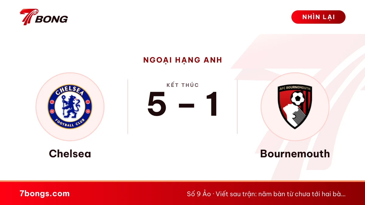 Chelsea vs Bournemouth 5-1: Henderson, João Pedro lập cú đúp