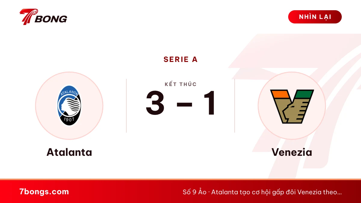 Nhận định Atalanta vs Venezia: Venezia chưa có điểm nào