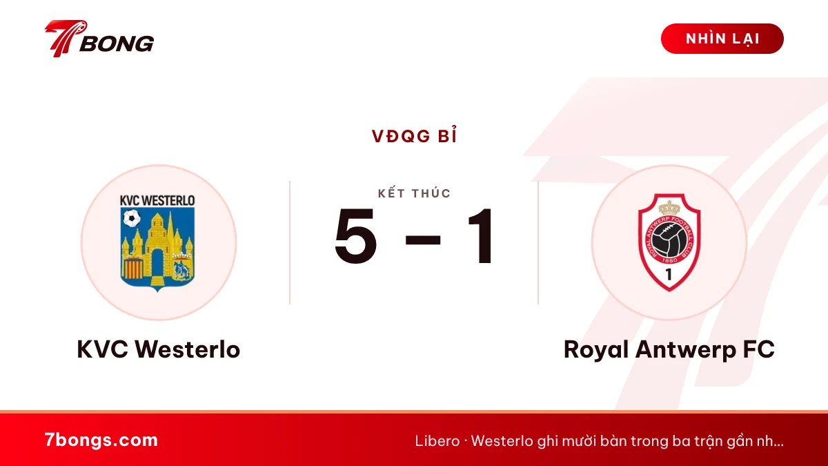 Nhận định Westerlo vs Antwerp: chủ nhà thắng ba trận liền