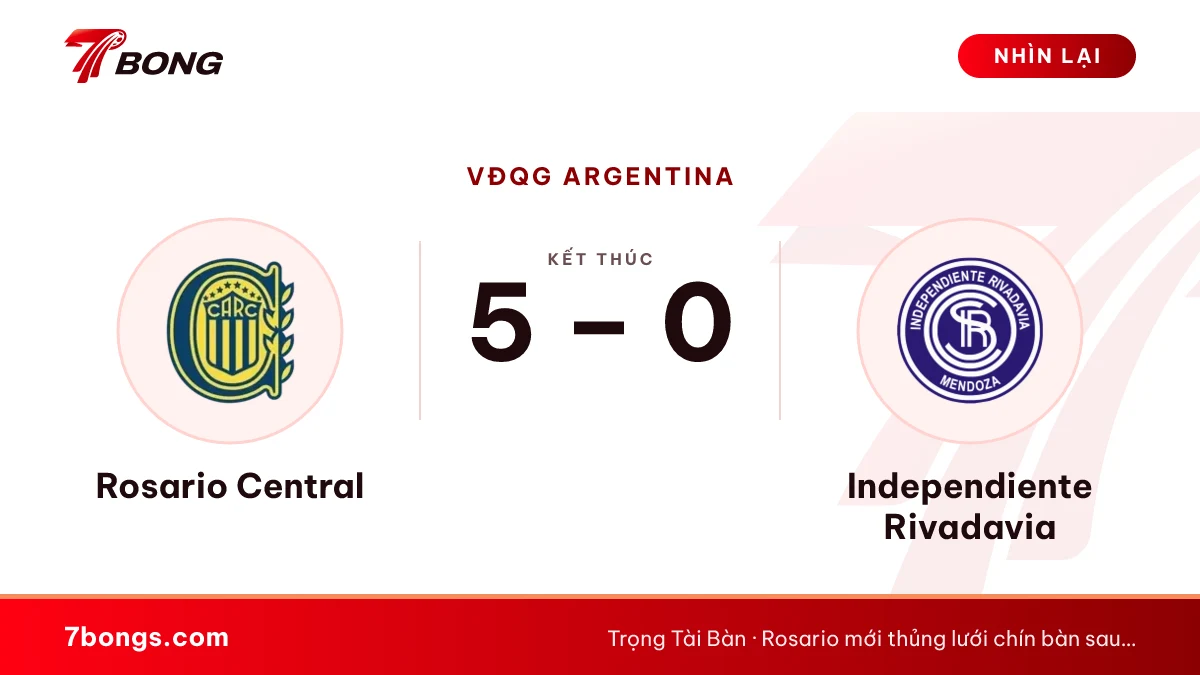 Nhận định Rosario Central vs Rivadavia: bảng B rất chật