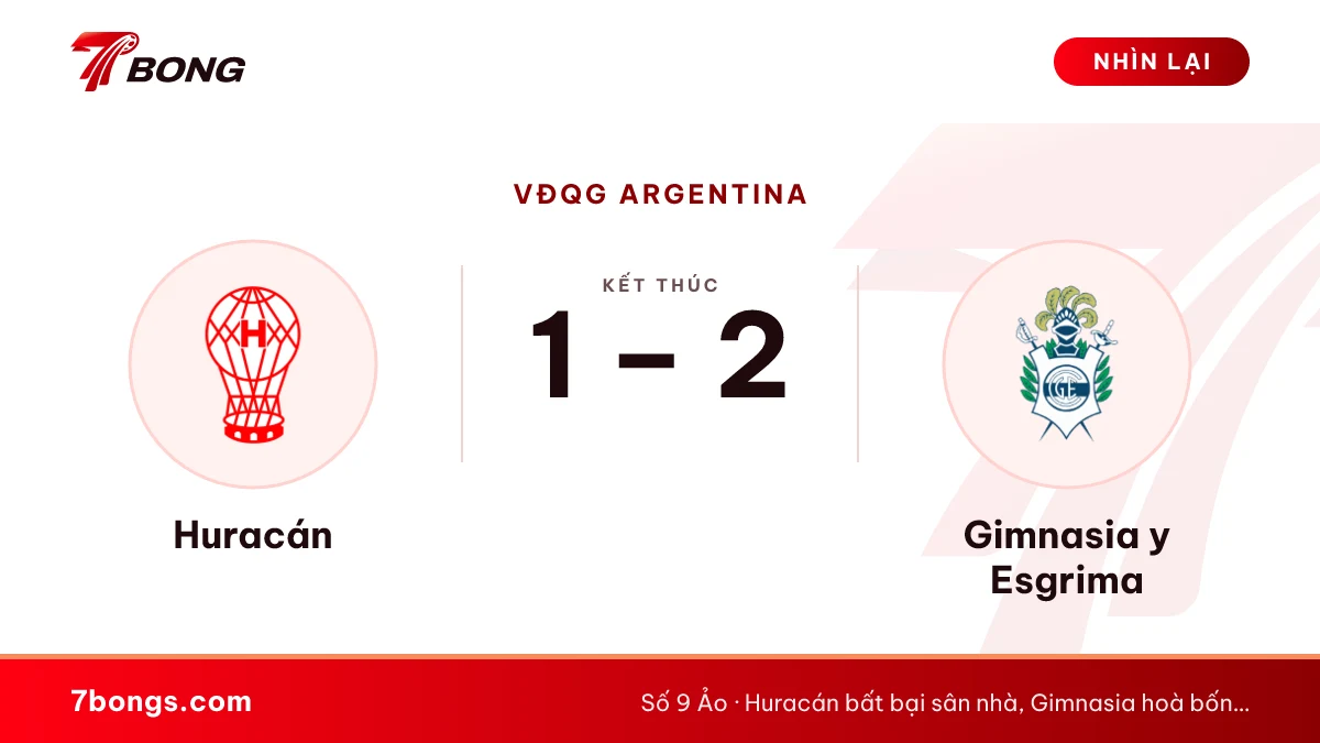 Nhận định Huracán vs Gimnasia: pháo đài Ducó