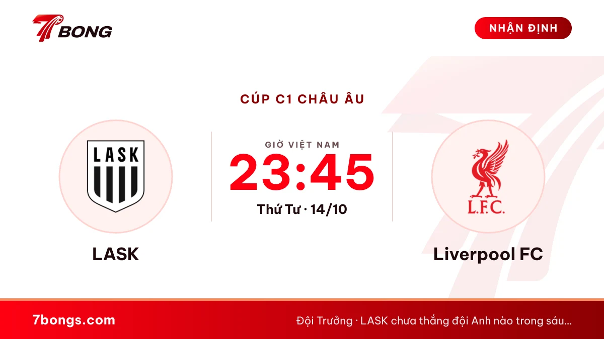Nhận định LASK vs Liverpool: Liverpool trở lại Linz