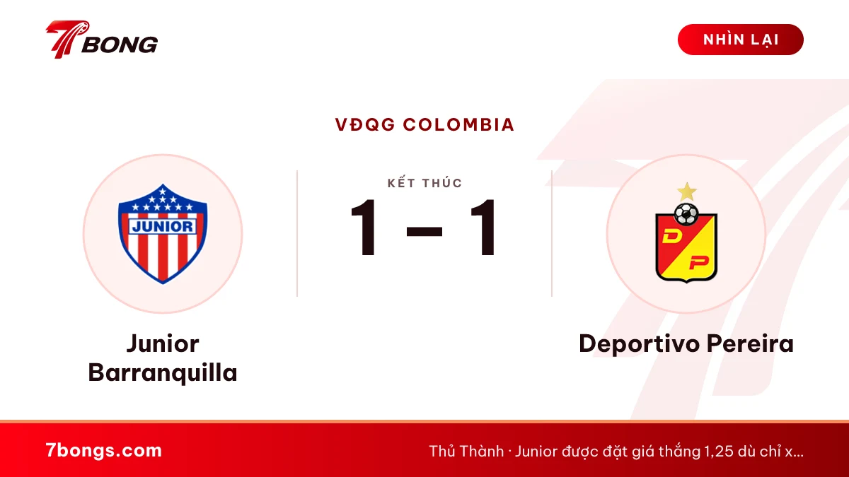Nhận định Junior vs Pereira: mức giá 1,25 có quá thấp?