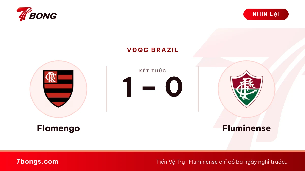 Nhận định Flamengo vs Fluminense ngày 12/10/2026