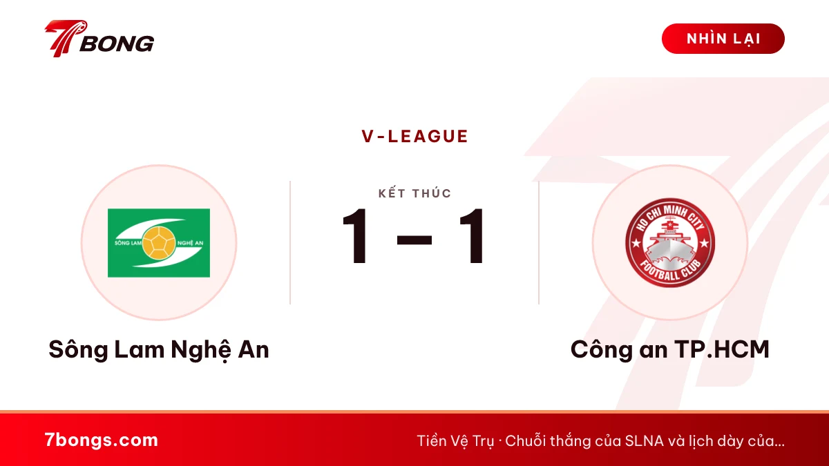 Nhận định SLNA vs Công an TP.HCM: chủ nhà thắng 3 trận liền