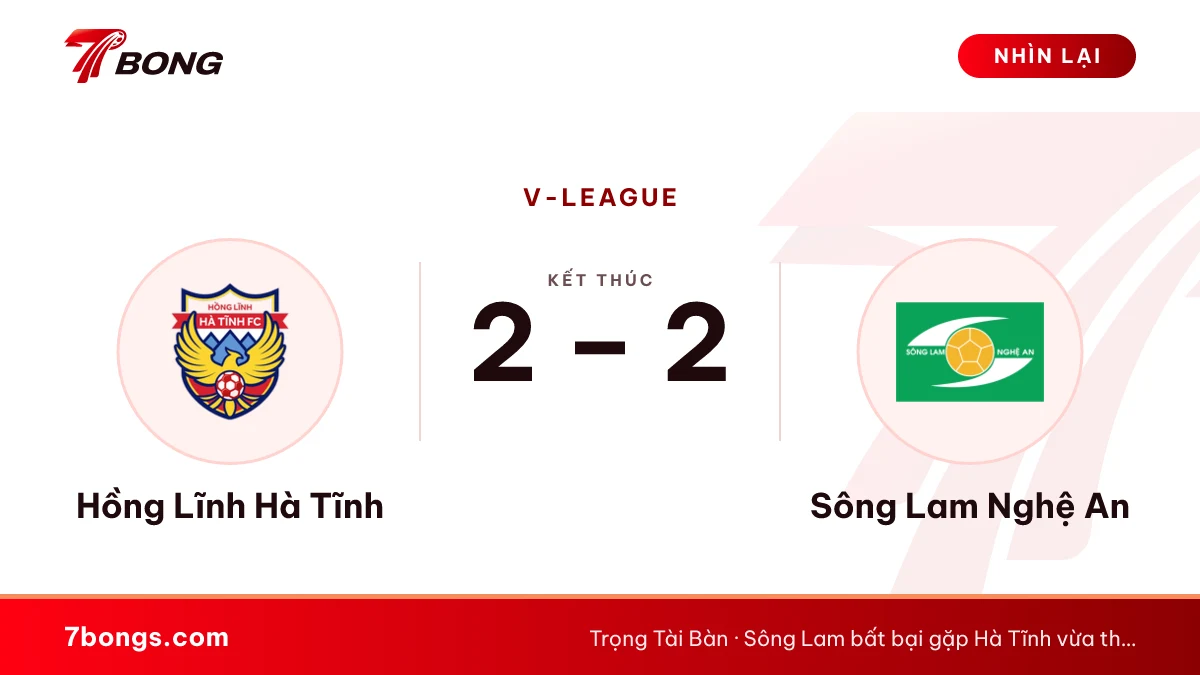 Nhận định Hồng Lĩnh Hà Tĩnh vs Sông Lam Nghệ An ngày 17/10/2026