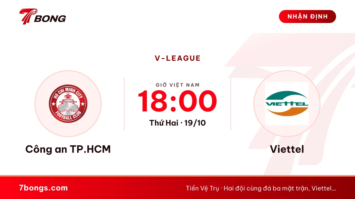 Nhận định CA TP.HCM vs Viettel: Viettel về từ Indonesia