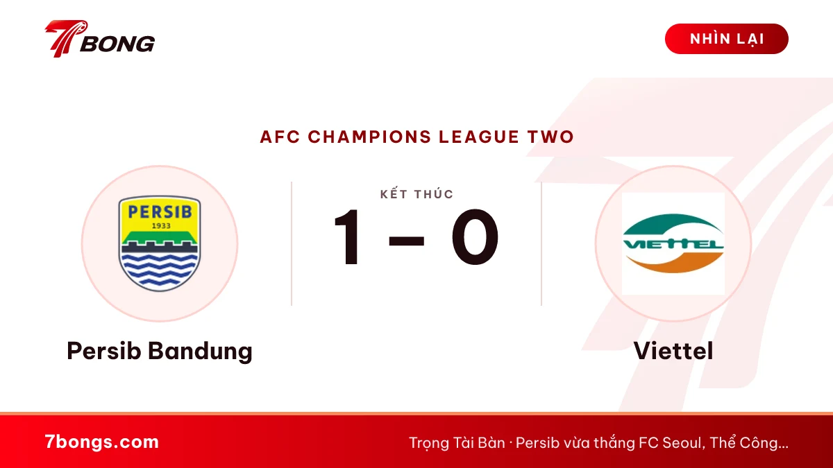 Nhận định Persib vs Thể Công Viettel: chuyến đi khó