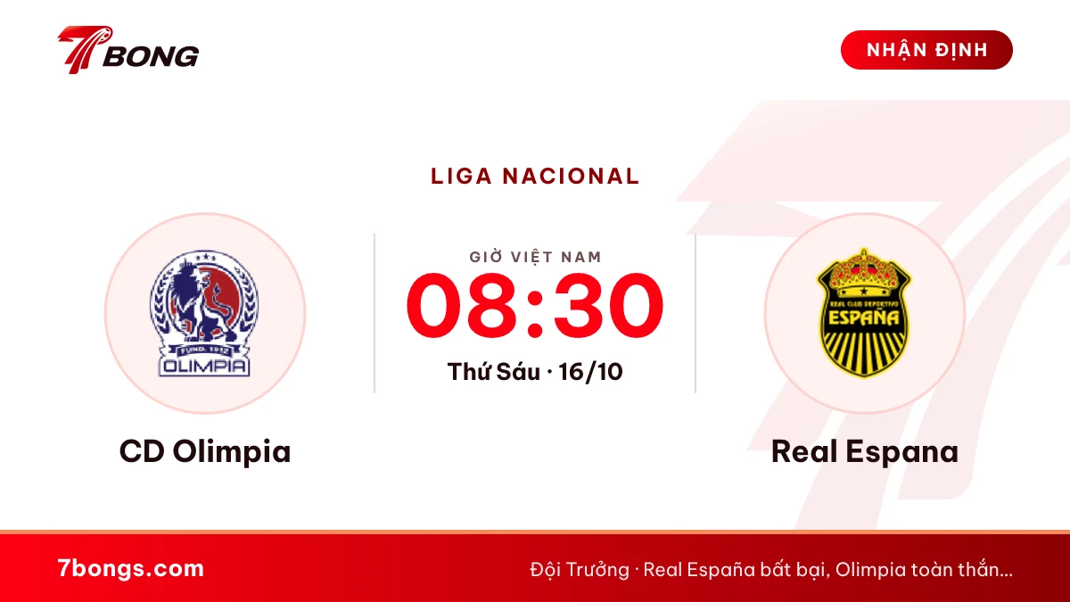 Nhận định Olimpia vs Real España: siêu kinh điển Honduras