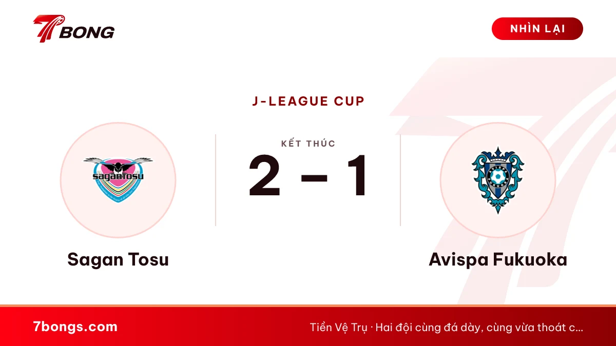 Nhận định Sagan Tosu vs Avispa Fukuoka: derby Kyushu ở cúp
